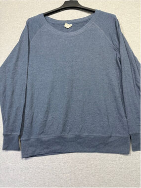 Women's Instant Message Blue Sweatshirt XL